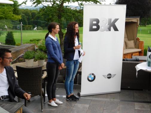 Bild der Siegerehrung des Golfcups von B&K in Bad Salzuflen