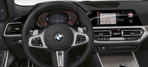 Cocpitansicht mit BMW Live Cockpit Professional