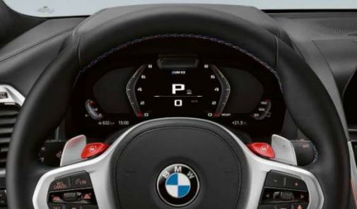BMW M8 Head Up Display